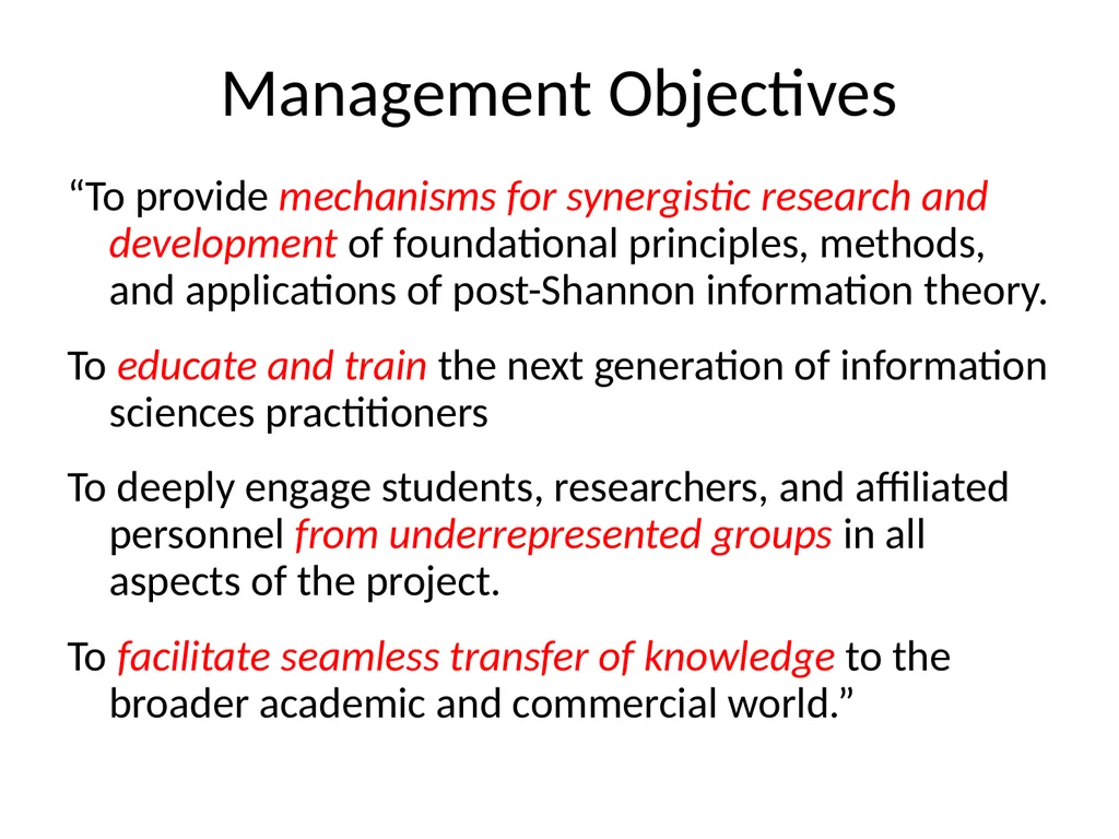 Emerging Frontiers of Science of Information - slide 2 of 20