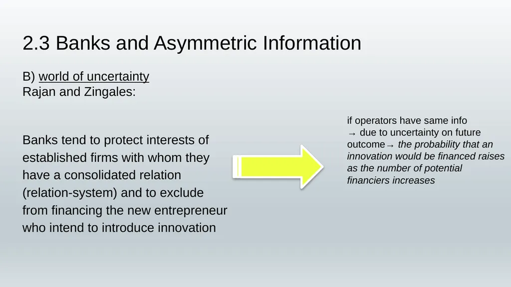 Finance and Development Is Schumpeter’s analysis - slide 11 of 14