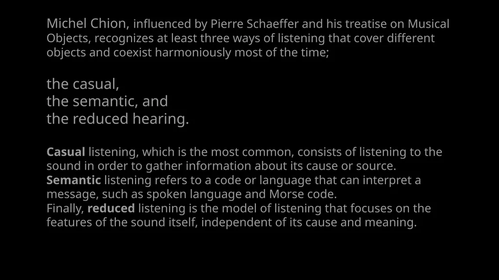 Horror Sound Effects and Techniques Τρίτη 18/03 - slide 5 of 20