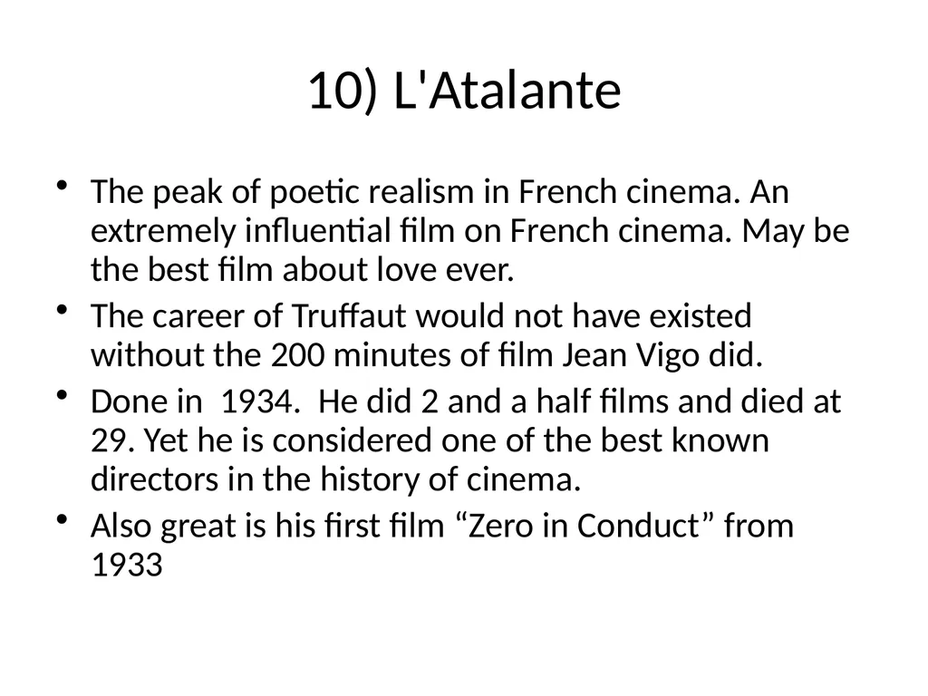 60 FILMS THAT CHANGED CINEMA. REMARK: I GOT TO 60 - slide 13 of 68