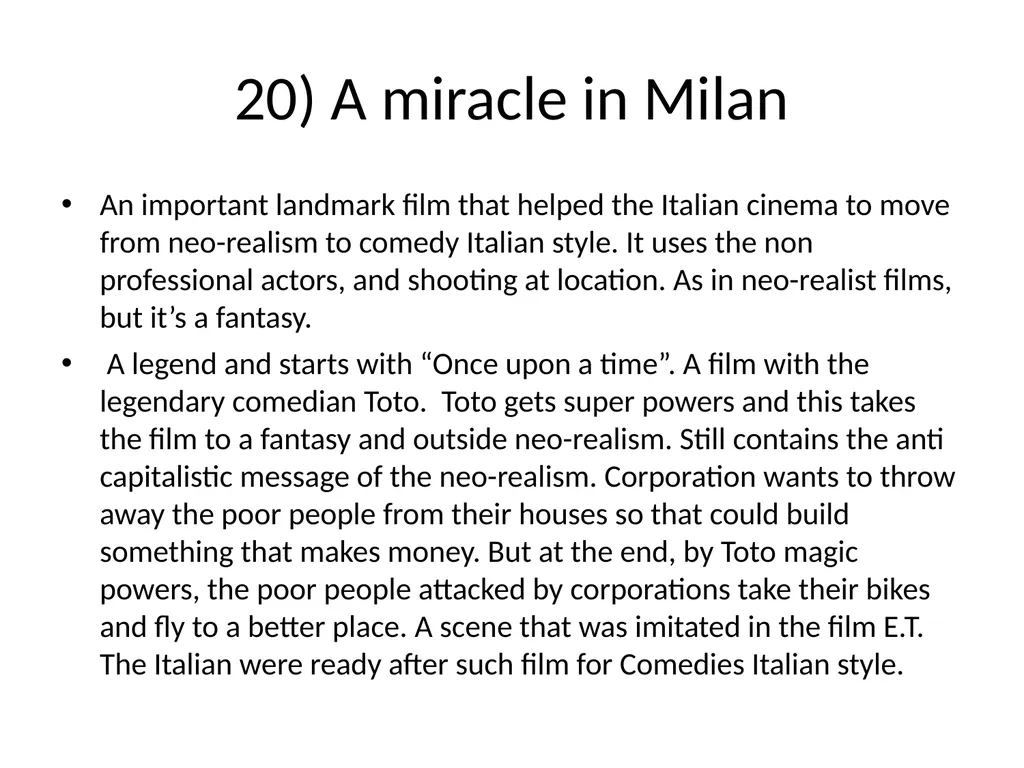 60 FILMS THAT CHANGED CINEMA. REMARK: I GOT TO 60 - slide 24 of 68