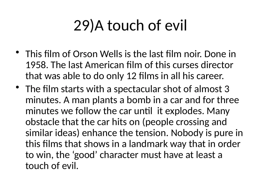 60 FILMS THAT CHANGED CINEMA. REMARK: I GOT TO 60 - slide 34 of 68