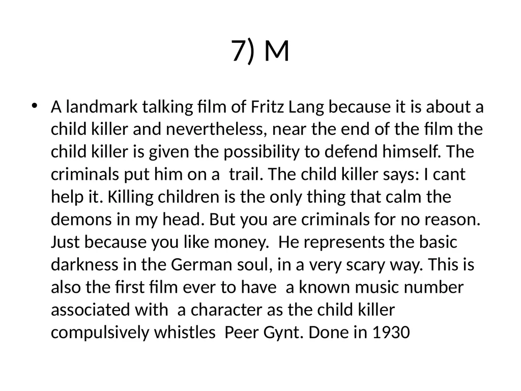 60 FILMS THAT CHANGED CINEMA. REMARK: I GOT TO 60 - slide 10 of 68