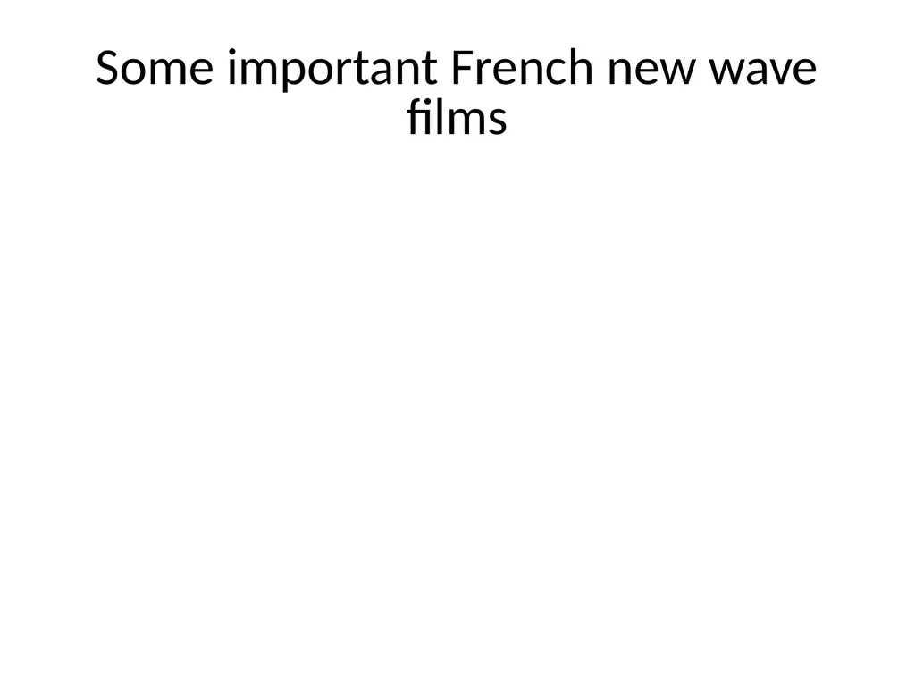 60 FILMS THAT CHANGED CINEMA. REMARK: I GOT TO 60 - slide 36 of 68
