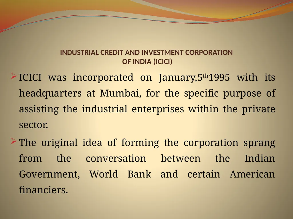 Industrial Development Bank of India (IDBI) - slide 10 of 36