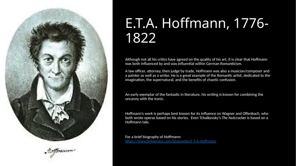 “The Sandman”, by E.T.A. Hoffmann Romance VS - slide 2 of 12