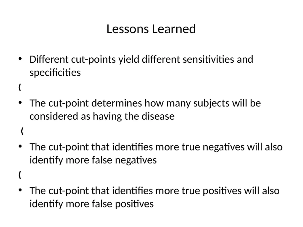 Validity of screening test Prof. Jasim Al-Asadi - slide 25 of 42