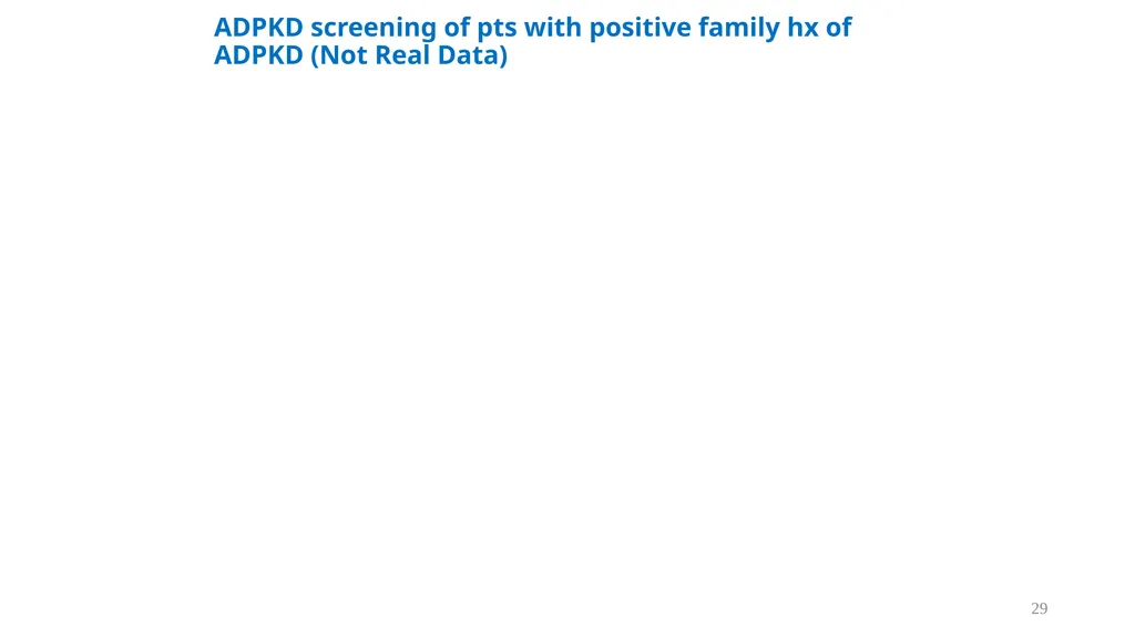 Diagnostic Tests Results of a Screening Test 5 - slide 29 of 33