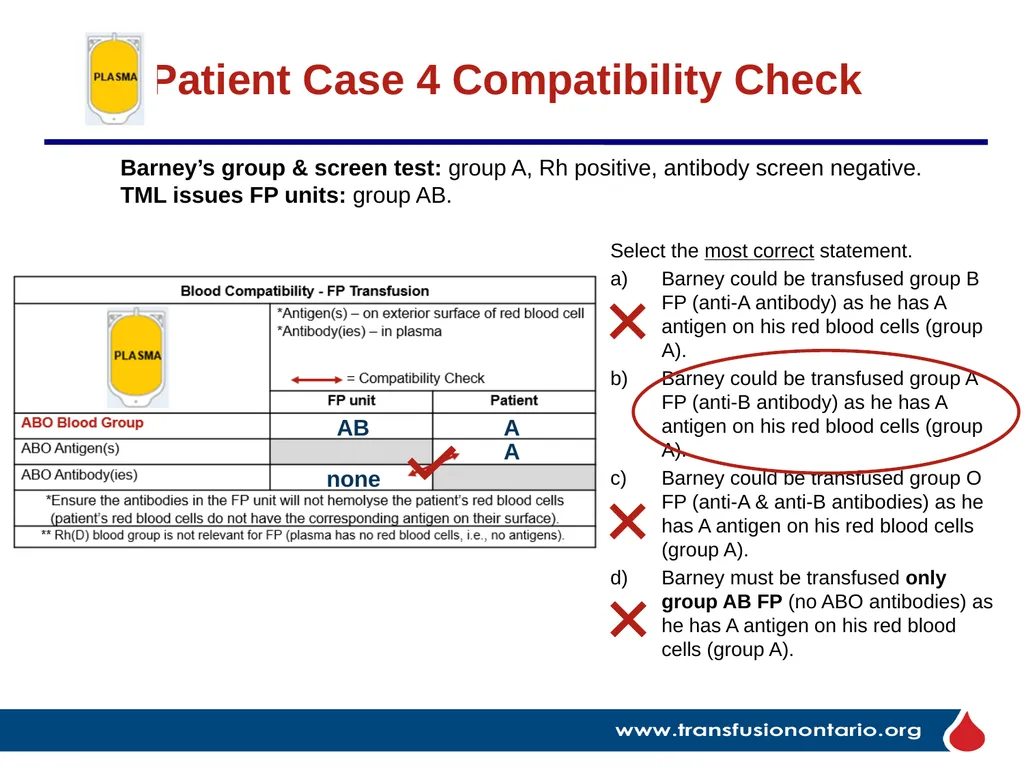 The Elephant in the Transfusionist’s Skill Set: - slide 33 of 44