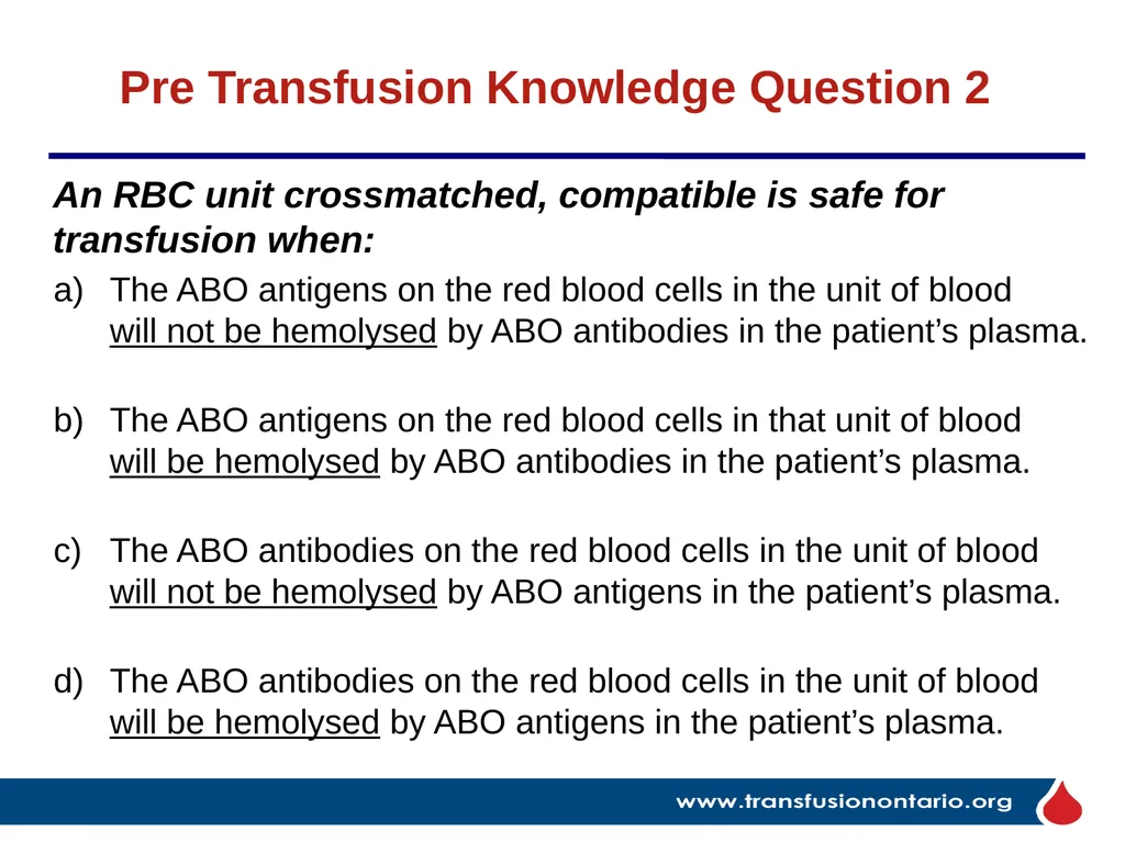 The Elephant in the Transfusionist’s Skill Set: - slide 4 of 44