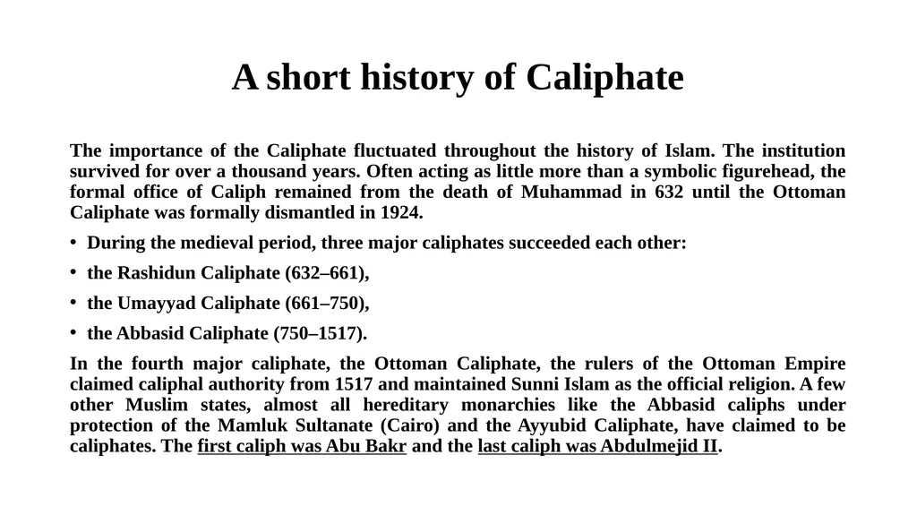 Societies in Central Islamic Lands Tribal - slide 15 of 23