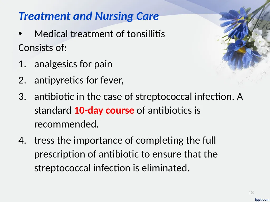 Upper Respiratory System Disorder Lecturer - slide 18 of 26