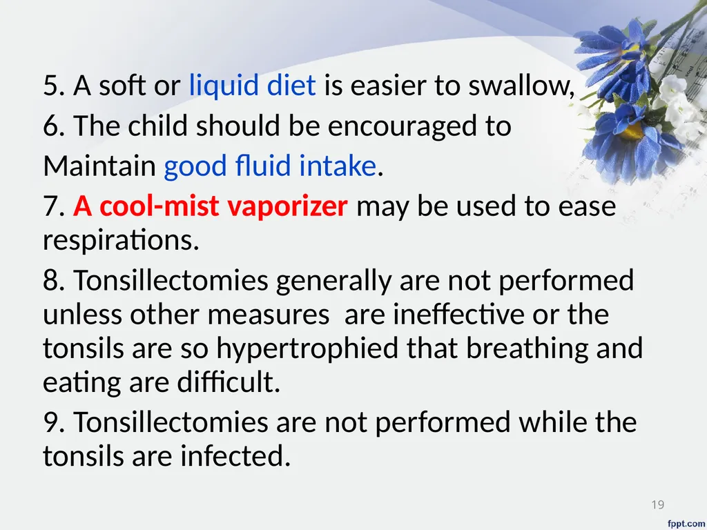 Upper Respiratory System Disorder Lecturer - slide 19 of 26