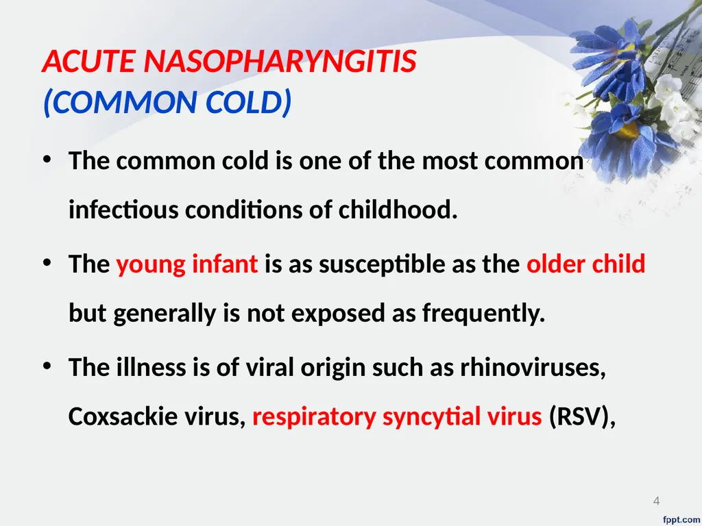 Upper Respiratory System Disorder Lecturer - slide 4 of 26