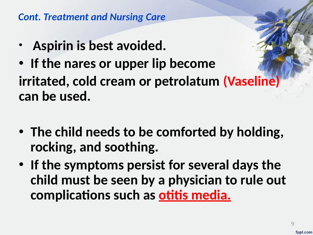 Upper Respiratory System Disorder Lecturer - slide 9 of 26
