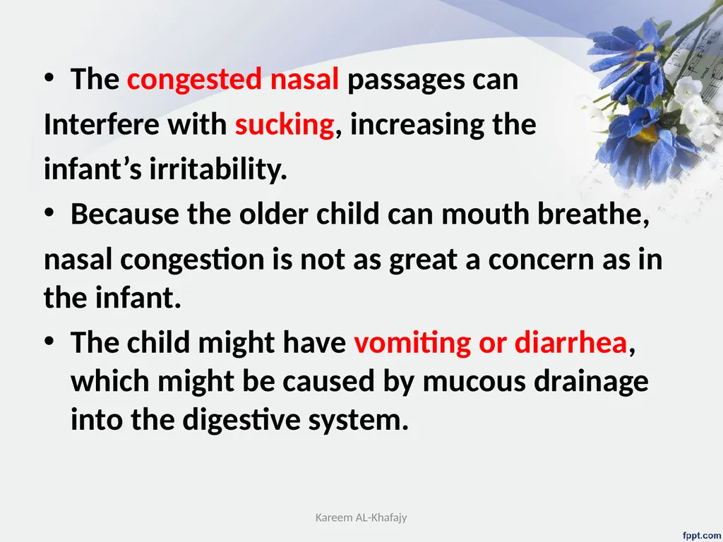 Upper Respiratory System Disorder Lecturer - slide 6 of 26
