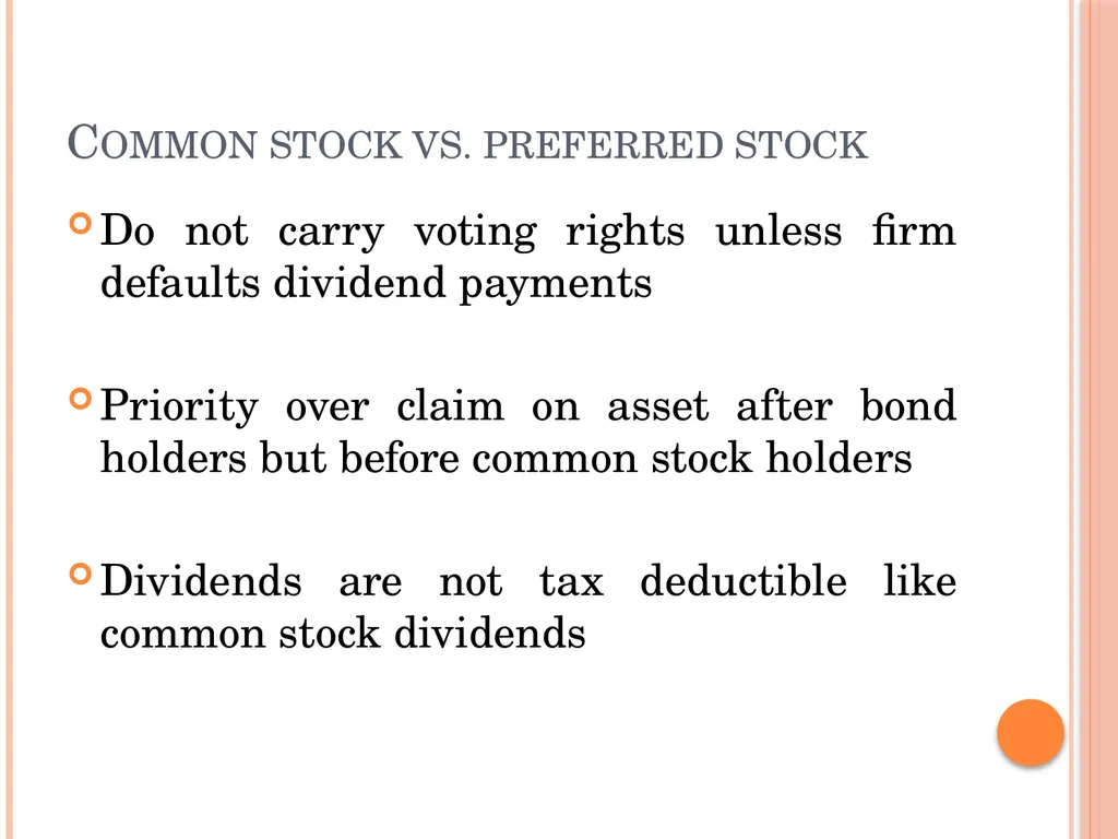 The stock market Investing in stocks Represents - slide 6 of 18