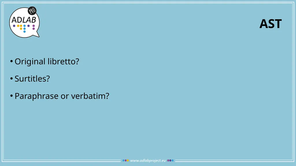 dance and Opera Module 3 Unit 8 dr. Louise Fryer - slide 5 of 21