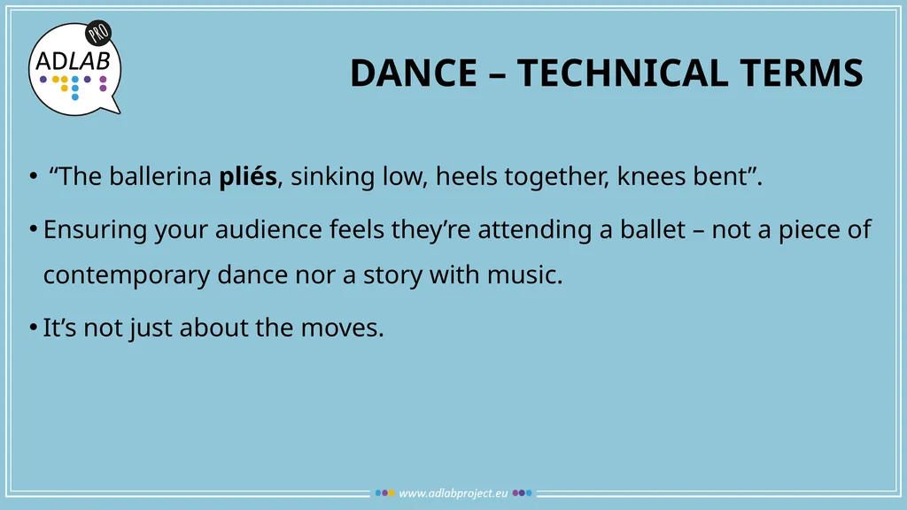 dance and Opera Module 3 Unit 8 dr. Louise Fryer - slide 13 of 21