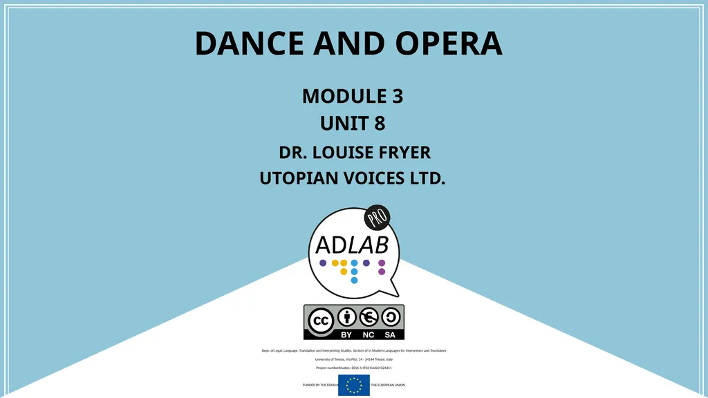 dance and Opera Module 3 Unit 8 dr. Louise Fryer - slide 19 of 21
