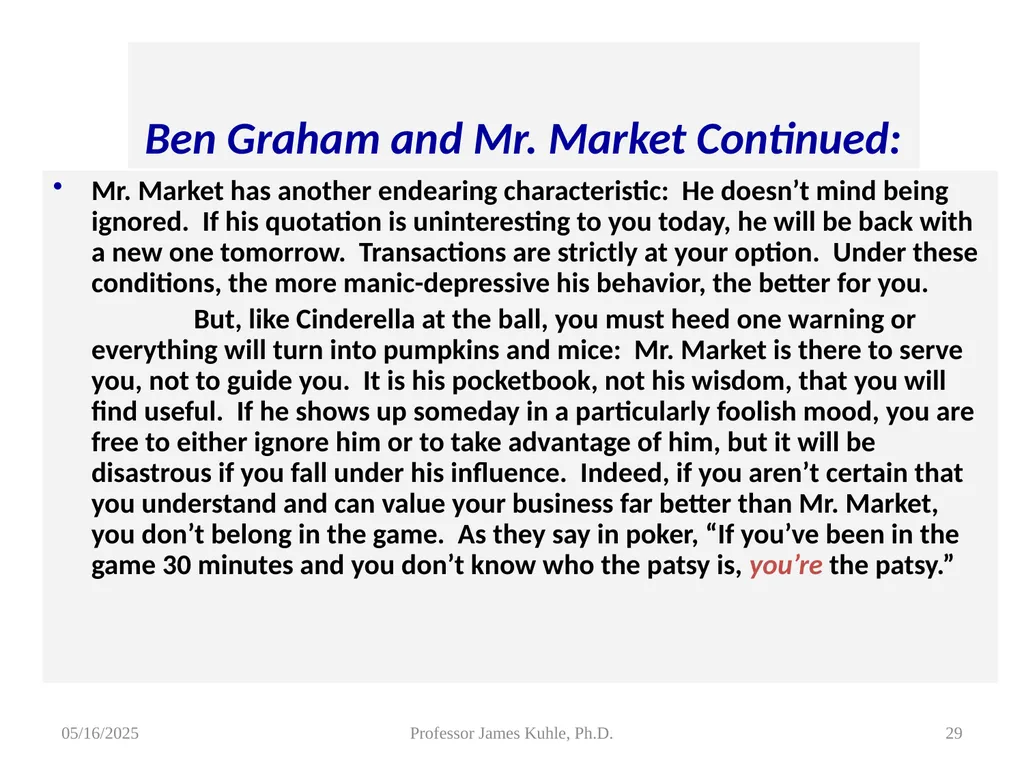 Common Stock Basics 1. Definition: Stocks are A - slide 29 of 50