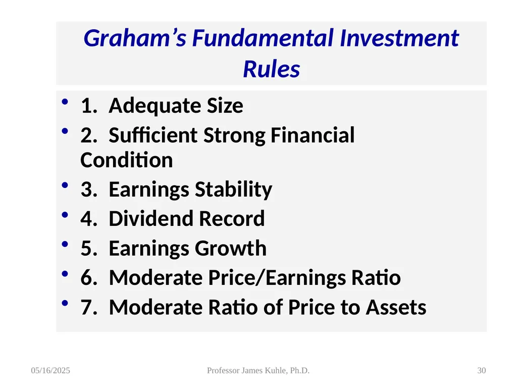 Common Stock Basics 1. Definition: Stocks are A - slide 30 of 50