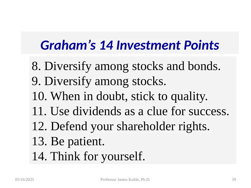 Common Stock Basics 1. Definition: Stocks are A - slide 39 of 50