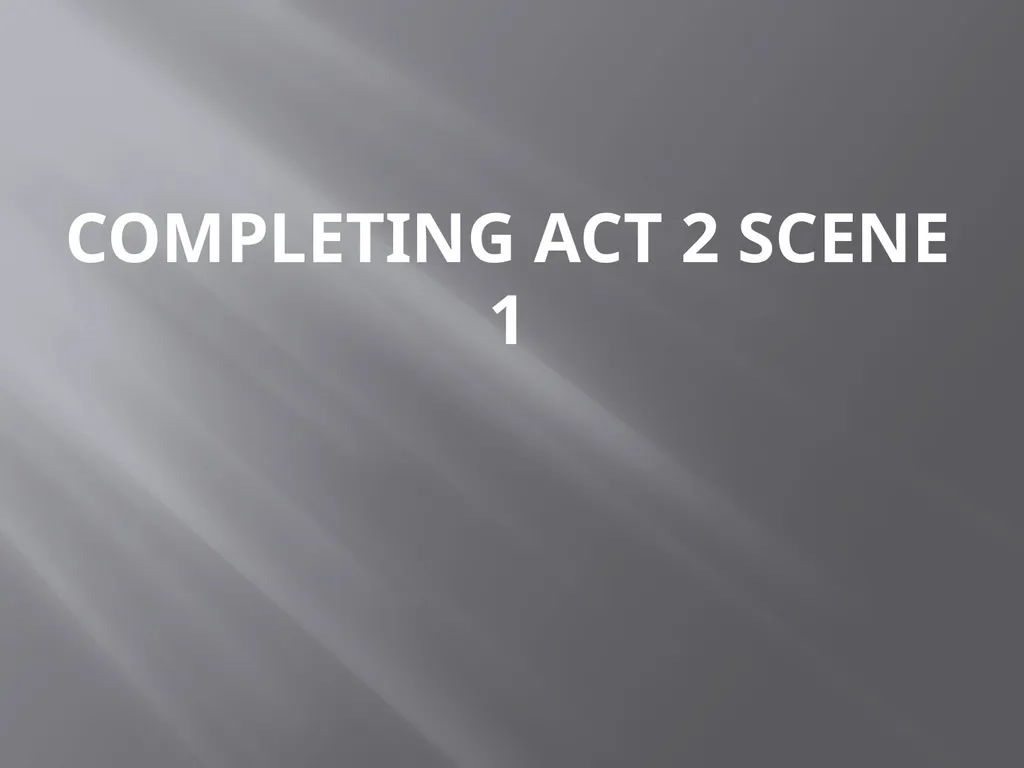 WILLIAM SHAKESPEARE’S HAMLET (THE PRINCE OF - slide 13 of 31