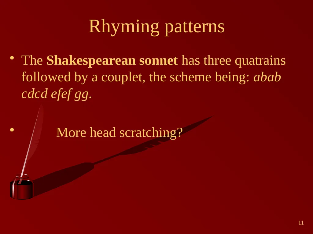 1 Shakespeare Sonnets English Year 9 2 William - slide 11 of 15