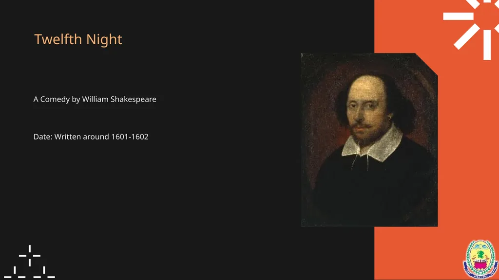 Twelfth Night A Comedy by William Shakespeare - slide 1 of 10