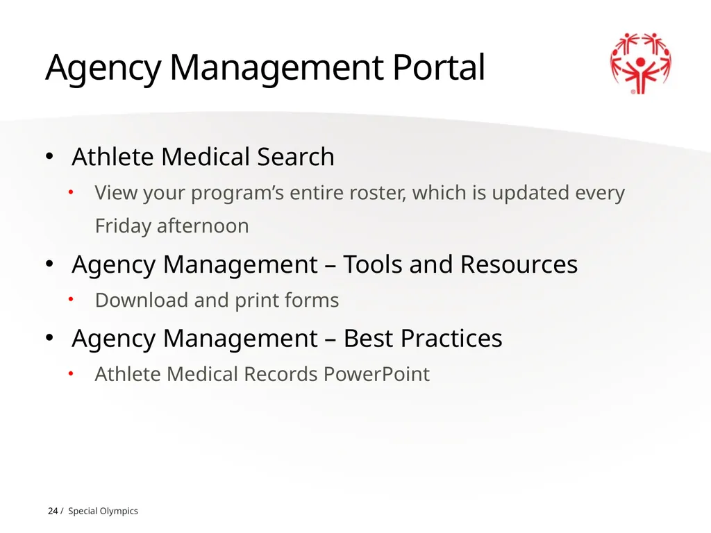 Athlete Paperwork Program Year 2023-2024 1 What’s - slide 24 of 27
