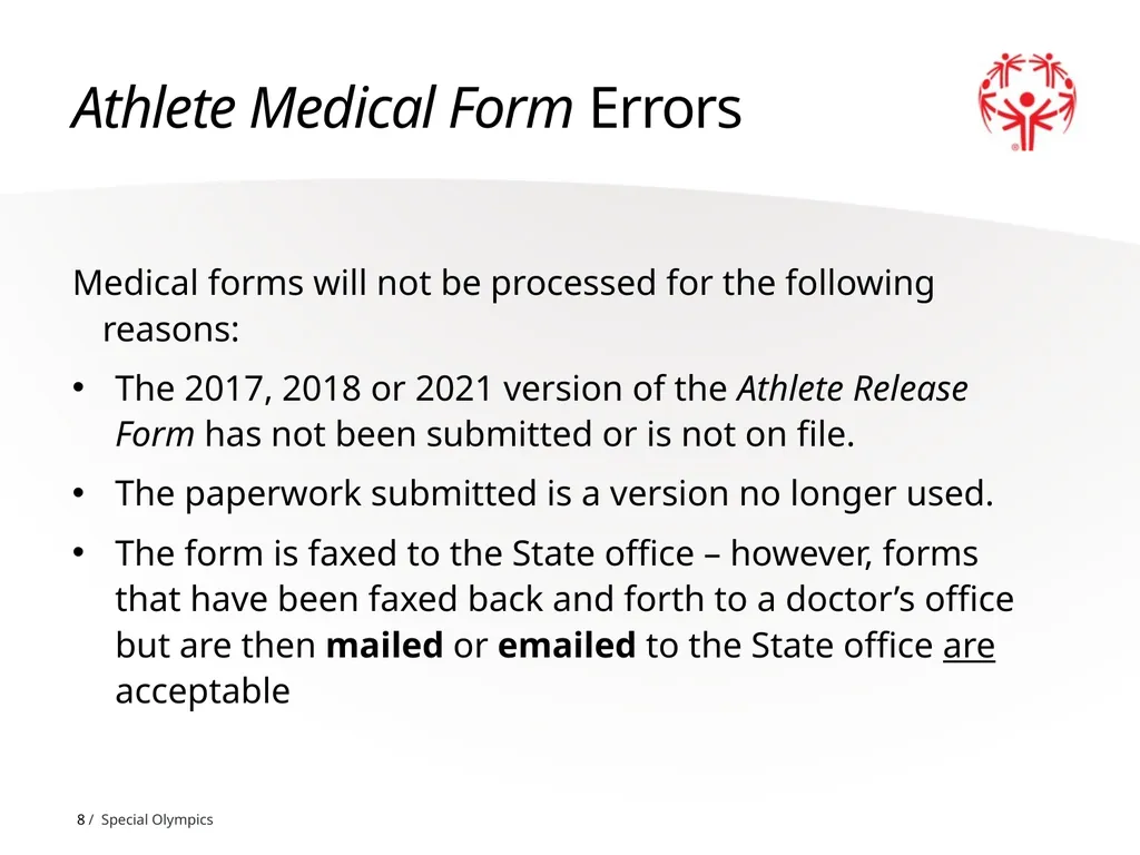 Athlete Paperwork Program Year 2023-2024 1 What’s - slide 8 of 27