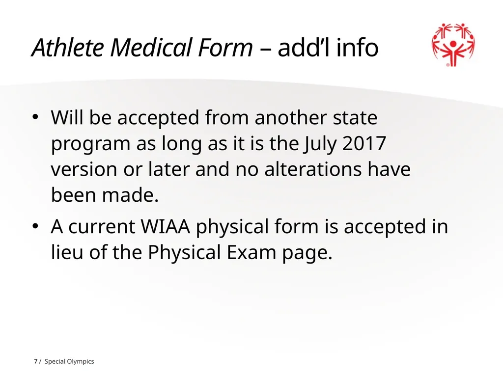 Athlete Paperwork Program Year 2023-2024 1 What’s - slide 7 of 27