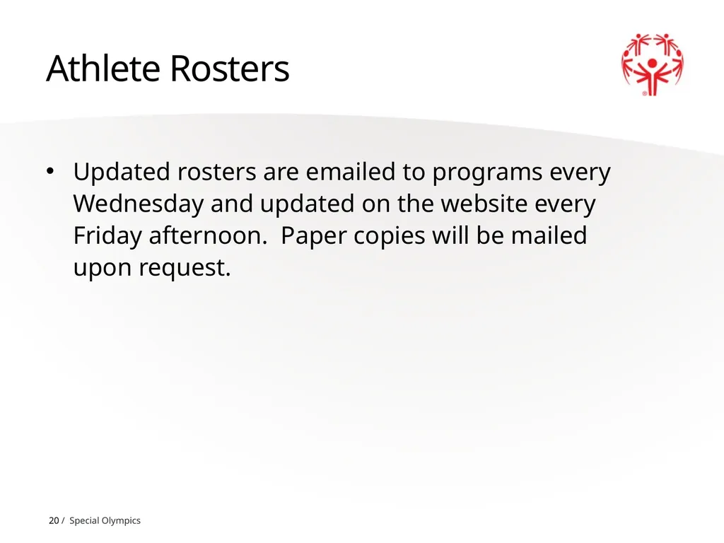 Athlete Paperwork Program Year 2023-2024 1 What’s - slide 20 of 27