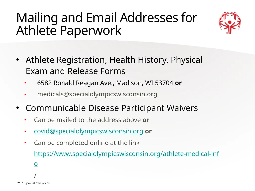 Athlete Paperwork Program Year 2023-2024 1 What’s - slide 21 of 27