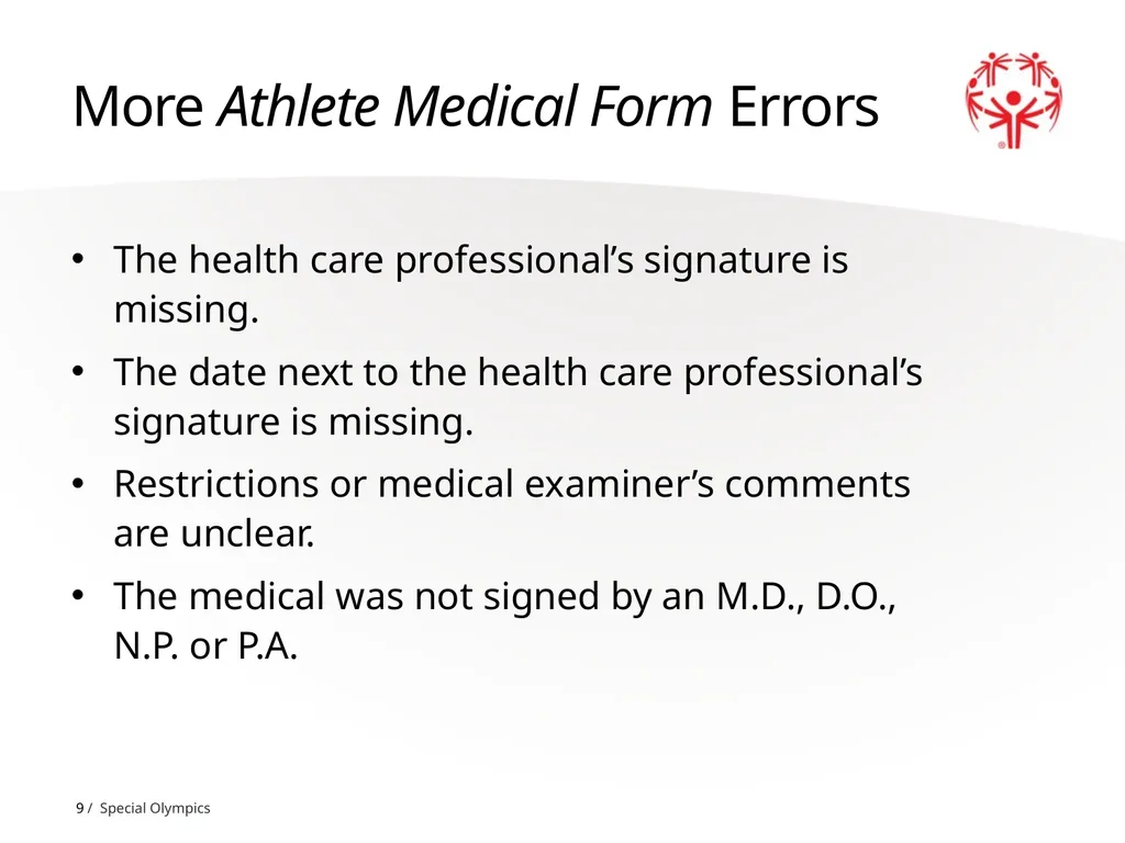 Athlete Paperwork Program Year 2023-2024 1 What’s - slide 9 of 27
