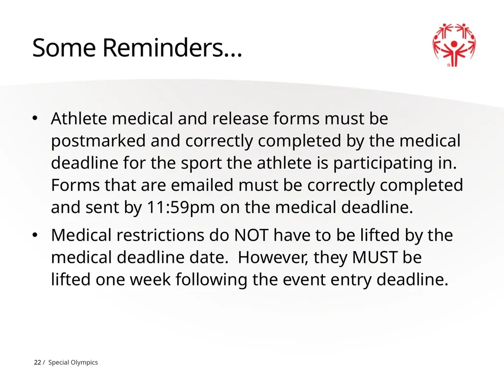 Athlete Paperwork Program Year 2023-2024 1 What’s - slide 22 of 27