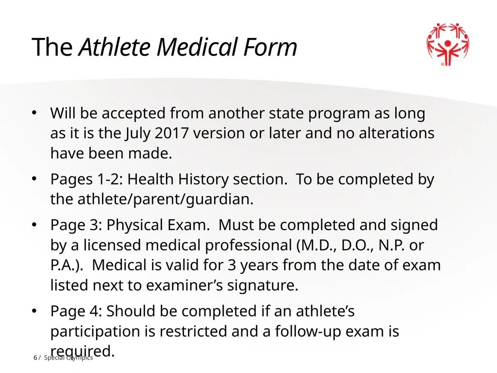 Athlete Paperwork Program Year 2023-2024 1 What’s - slide 6 of 27