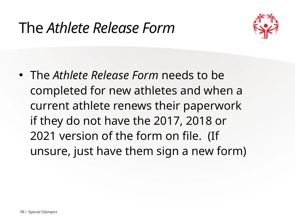 Athlete Paperwork Program Year 2023-2024 1 What’s - slide 10 of 27