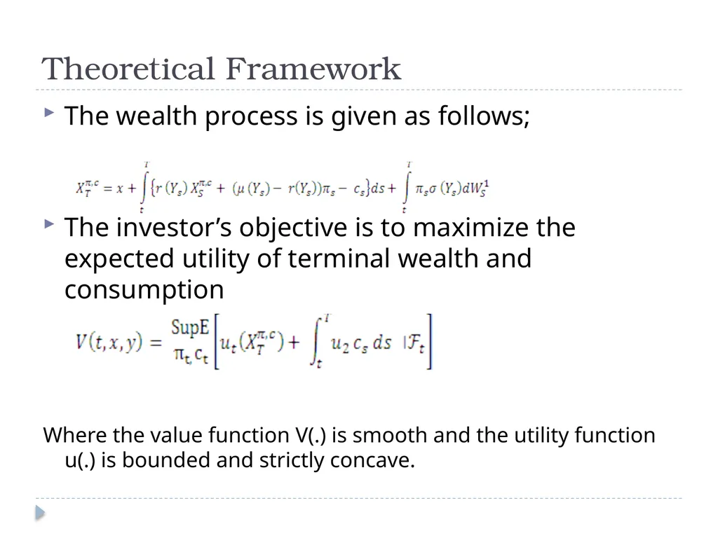 The Interaction between the Stock Market and - slide 13 of 22