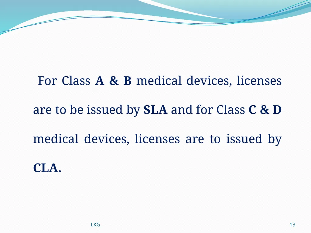 1 Medical Devices Rules, 2017 Lalit Kumar Goel - slide 13 of 61