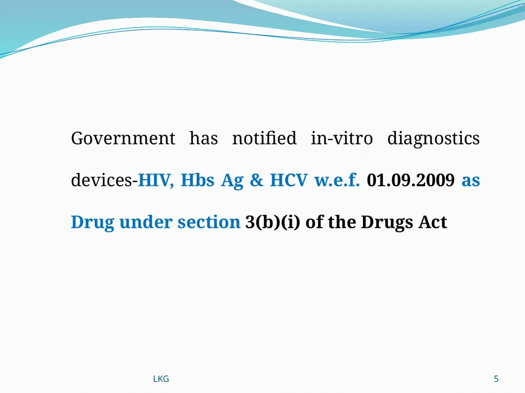 1 Medical Devices Rules, 2017 Lalit Kumar Goel - slide 5 of 61