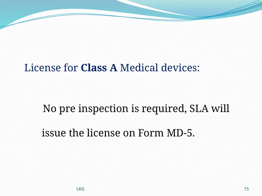 1 Medical Devices Rules, 2017 Lalit Kumar Goel - slide 15 of 61