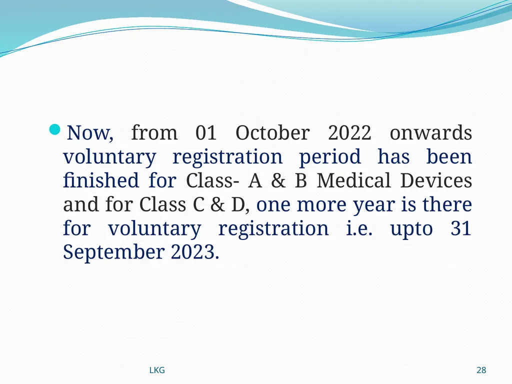 1 Medical Devices Rules, 2017 Lalit Kumar Goel - slide 28 of 61