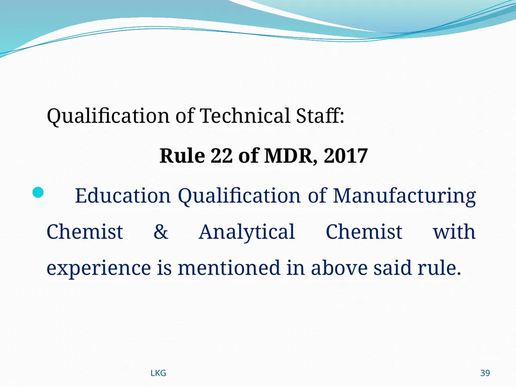 1 Medical Devices Rules, 2017 Lalit Kumar Goel - slide 39 of 61