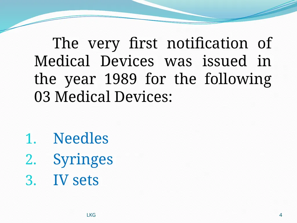 1 Medical Devices Rules, 2017 Lalit Kumar Goel - slide 4 of 61