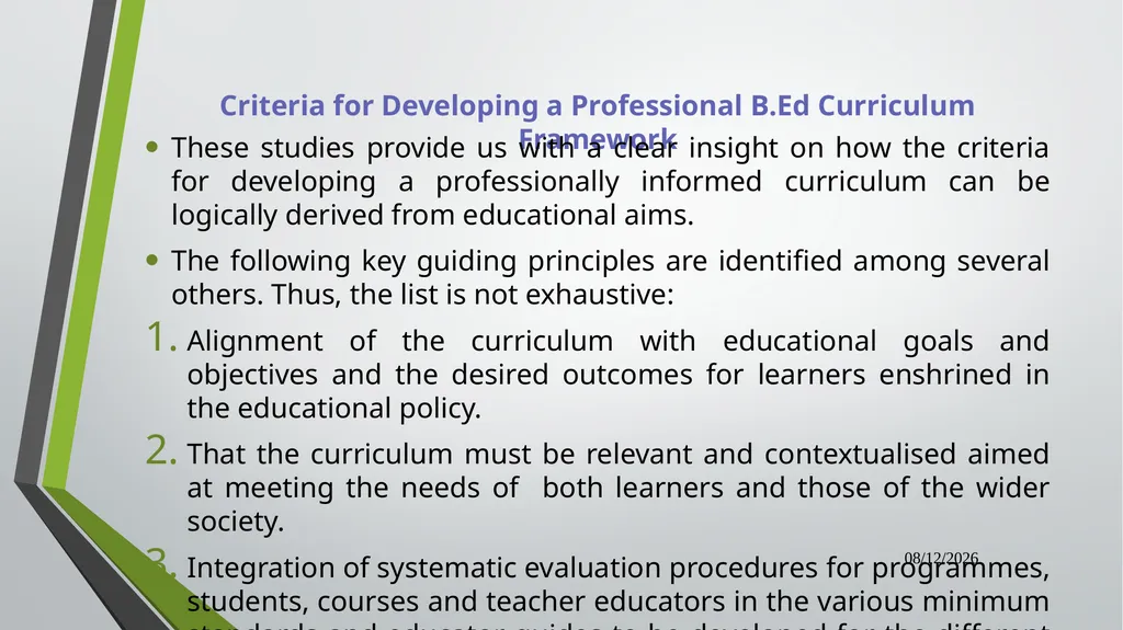 Dual Mandate: New Directions in Curriculum - slide 43 of 47