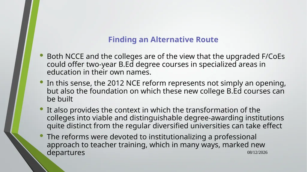 Dual Mandate: New Directions in Curriculum - slide 17 of 47