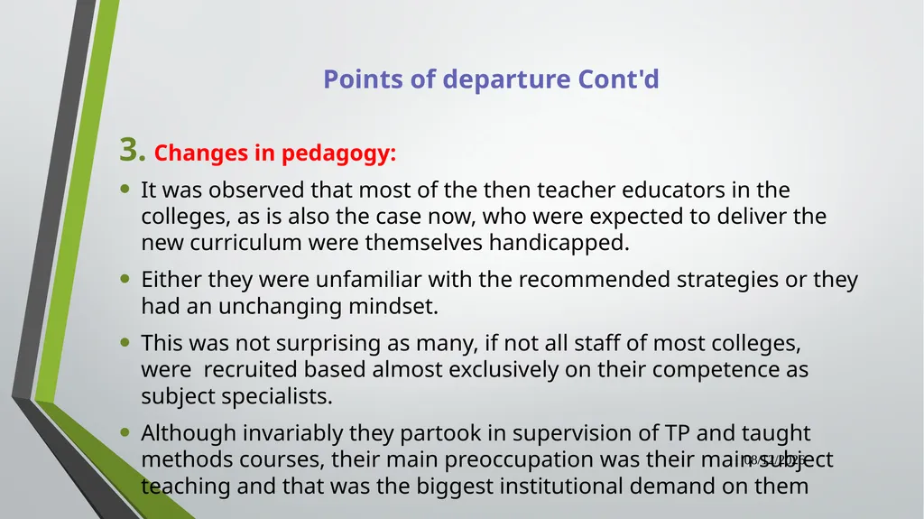 Dual Mandate: New Directions in Curriculum - slide 20 of 47