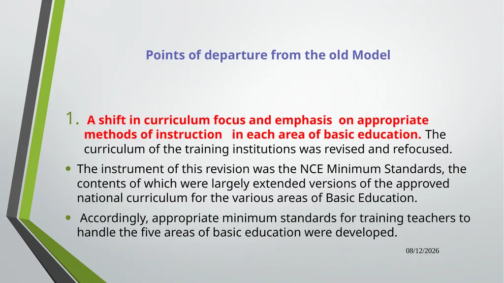 Dual Mandate: New Directions in Curriculum - slide 18 of 47